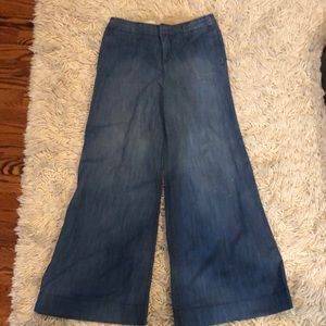 Level 99 Wide Leg - chambray jeans